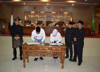 KUA/PPAS R.APBD 2025 Kabupaten Langkat Ditandatangani