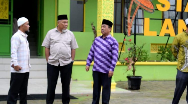 Calon Bupati Langkat H. Iskandar Sugito Berkomitmen Majukan Pendidikan, Kunjungi STAIJM Tanjungpura