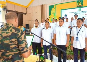 Pj. Bupati Langkat Lantik Forum TJSP Periode 2024-2025