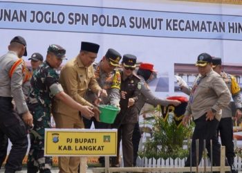 Kapoldasu dan Pj. Bupati Langkat Resmikan Joglo SPN Hinai