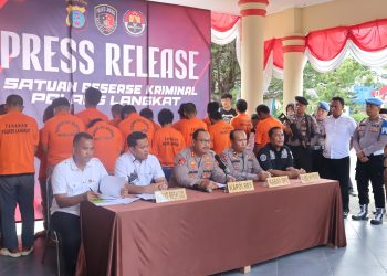 Polres Langkat Ungkap 8 Kasus Curanmor dan Penadahan Selama Operasi “Kancil Toba 2025