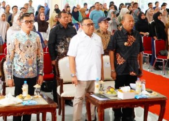 Syah Afandin Dampingi Wamenaker RI Buka Pelatihan TMT Perunggasan Nasional di Langkat