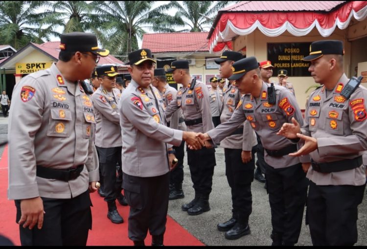 Kapolda Sumut Launching PAMAPTA di Polres Langkat, Penguatan Lini Terdepan Pelayanan Polri