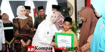 Bupati Langkat Salurkan ZIS Baznas 2026, Siswa Dan Guru Ngaji Terdampak Banjir Terima Bantuan