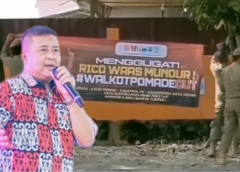 Spanduk Turunkan Rico Waas Provokatif, Nezar Djoeli Menduga Tidak Murni Gerakan Mahasiswa