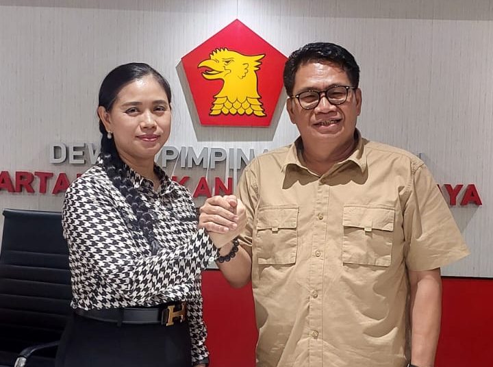 Bendum Gerindra Sumut Merry Amelia Prasetyo (Bunda Yin) dan CEO Sumut24 Rianto Dorong Gagasan KOMID Dukung Prabowo
